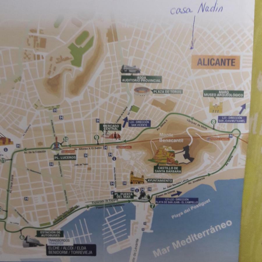 Casa Nadin Hotel Alicante Exterior photo